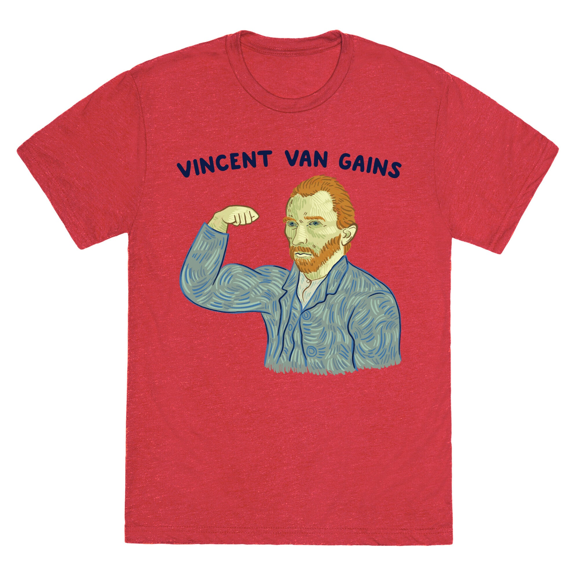 Vincent Van Gains Unisex Triblend Tee